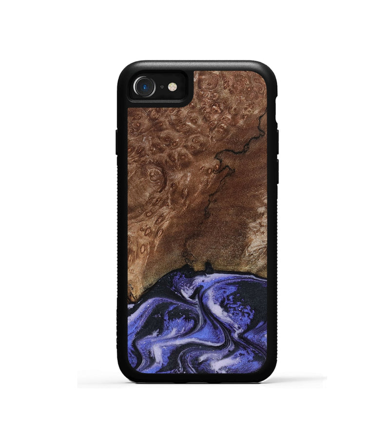 iPhone SE Wood Phone Case - Archer (Purple, 816504)