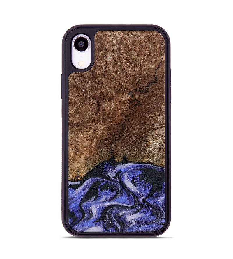 iPhone Xr Wood Phone Case - Archer (Purple, 816504)