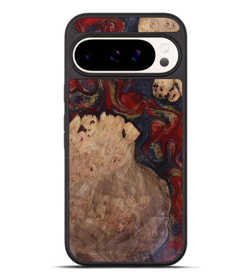 Pixel 9 Pro XL Wood Phone Case - Cortez (Red, 816506)