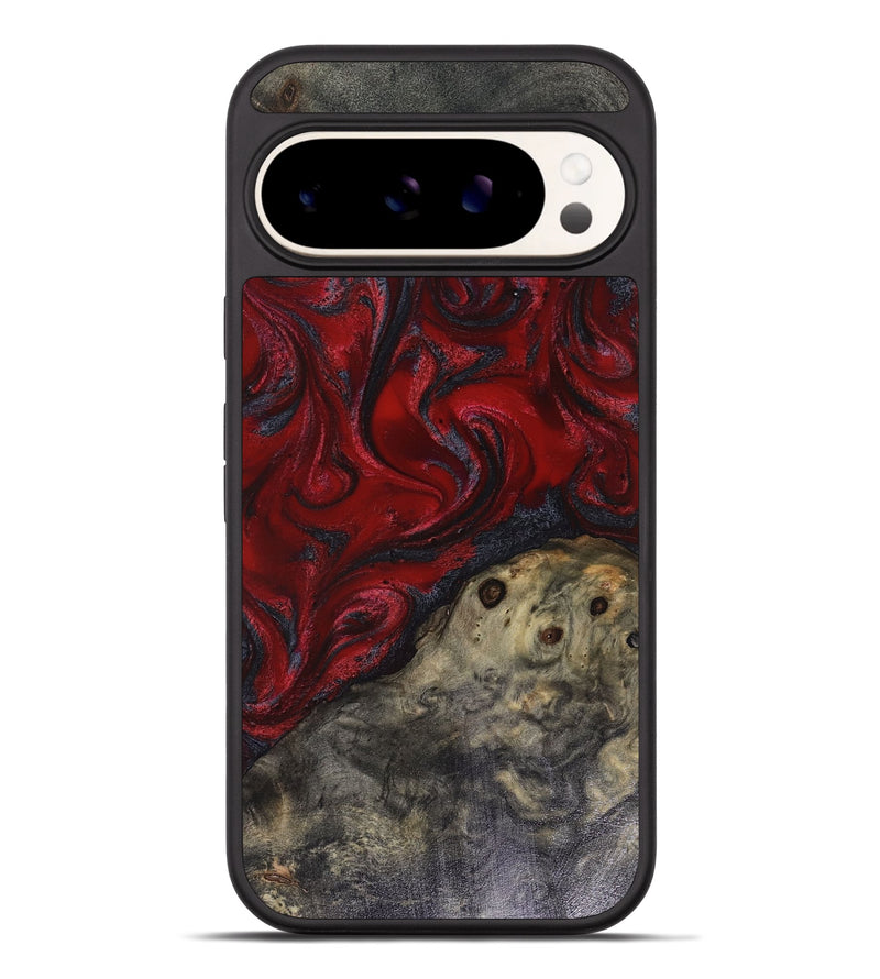 Pixel 9 Pro XL Wood Phone Case - Janelle (Red, 816507)