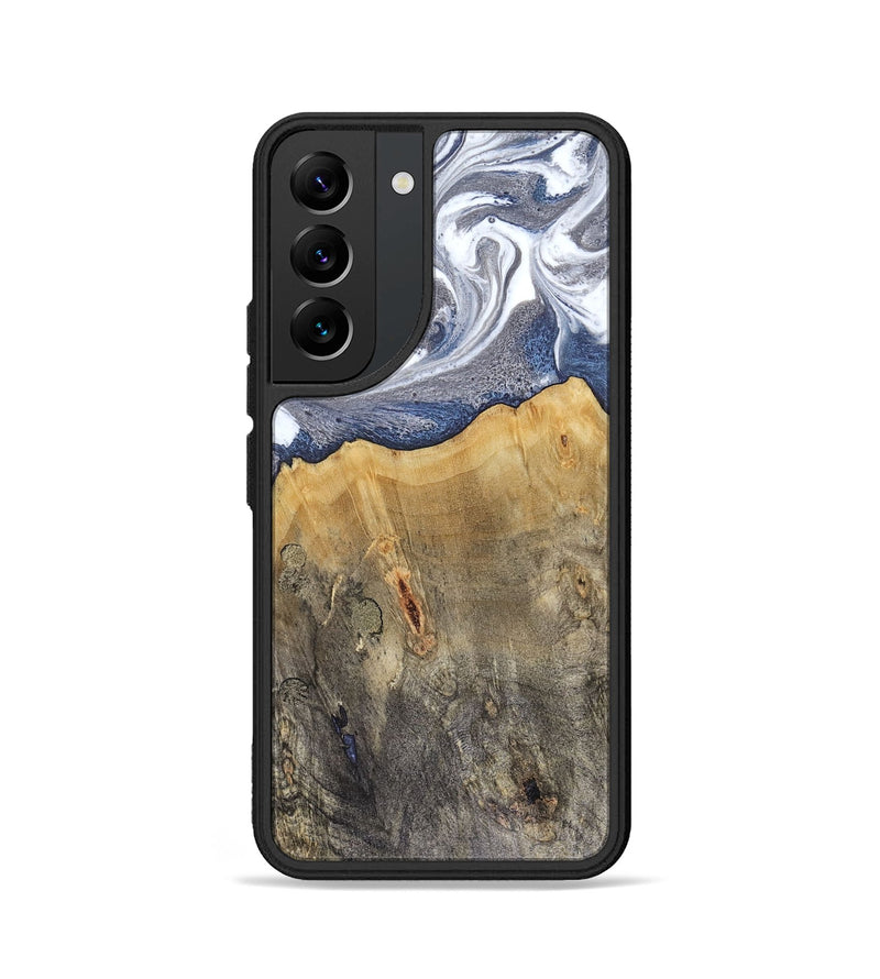 Galaxy S22 Wood Phone Case - Shante (Blue, 816522)