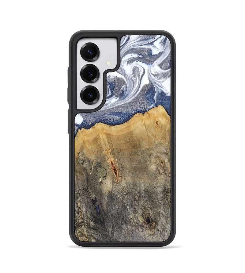 Galaxy S25 Wood Phone Case - Shante (Blue, 816522)