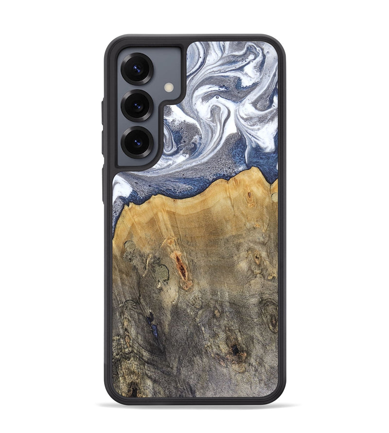 Galaxy S25 Plus Wood Phone Case - Shante (Blue, 816522)