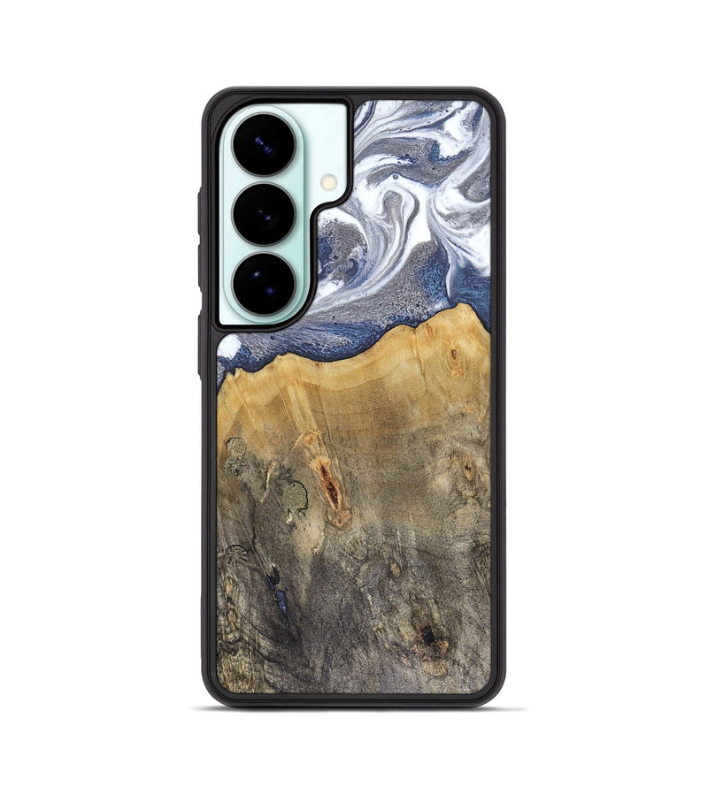 Galaxy S26 Wood Phone Case - Shante (Blue, 816522)