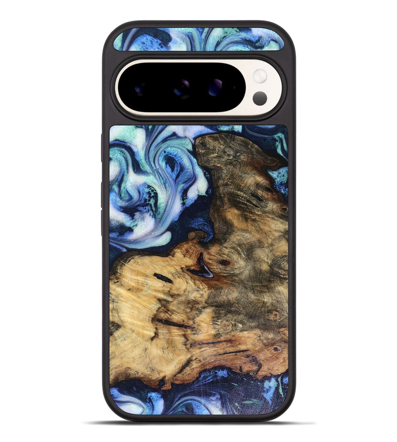 Pixel 9 Pro XL Wood Phone Case - Tyler (Blue, 816523)