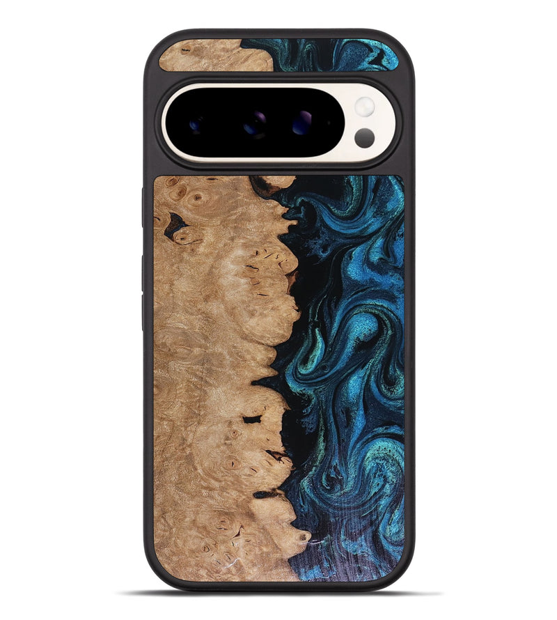 Pixel 9 Pro XL Wood Phone Case - Inga (Blue, 816524)
