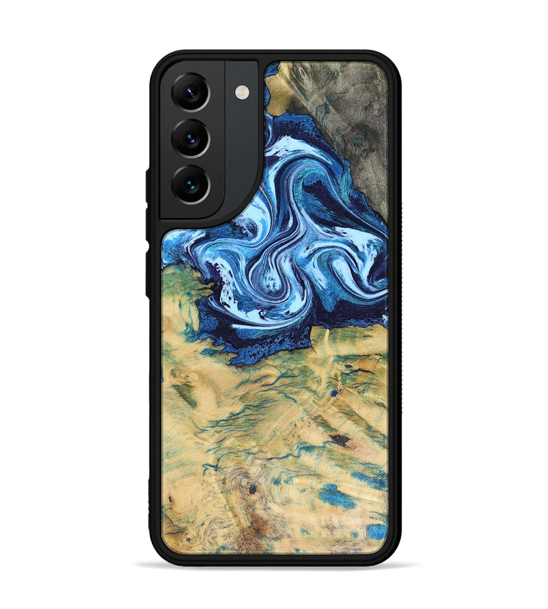 Galaxy S22 Plus Wood Phone Case - Lotta (Blue, 816525)