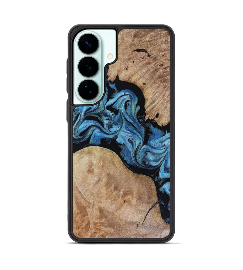 Galaxy S26 Plus Wood Phone Case - Sibyl (Blue, 816526)