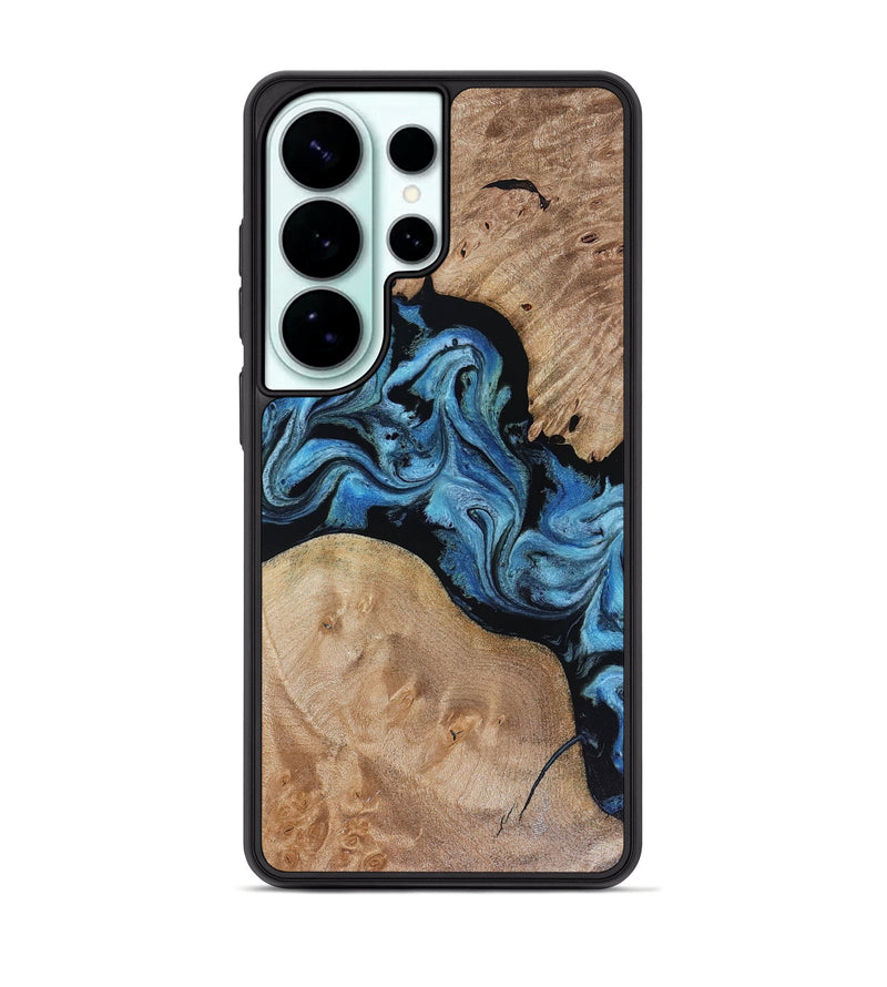 Galaxy S26 Ultra Wood Phone Case - Sibyl (Blue, 816526)