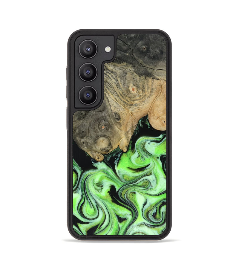 Galaxy S23 Wood Phone Case - Dash (Green, 816527)