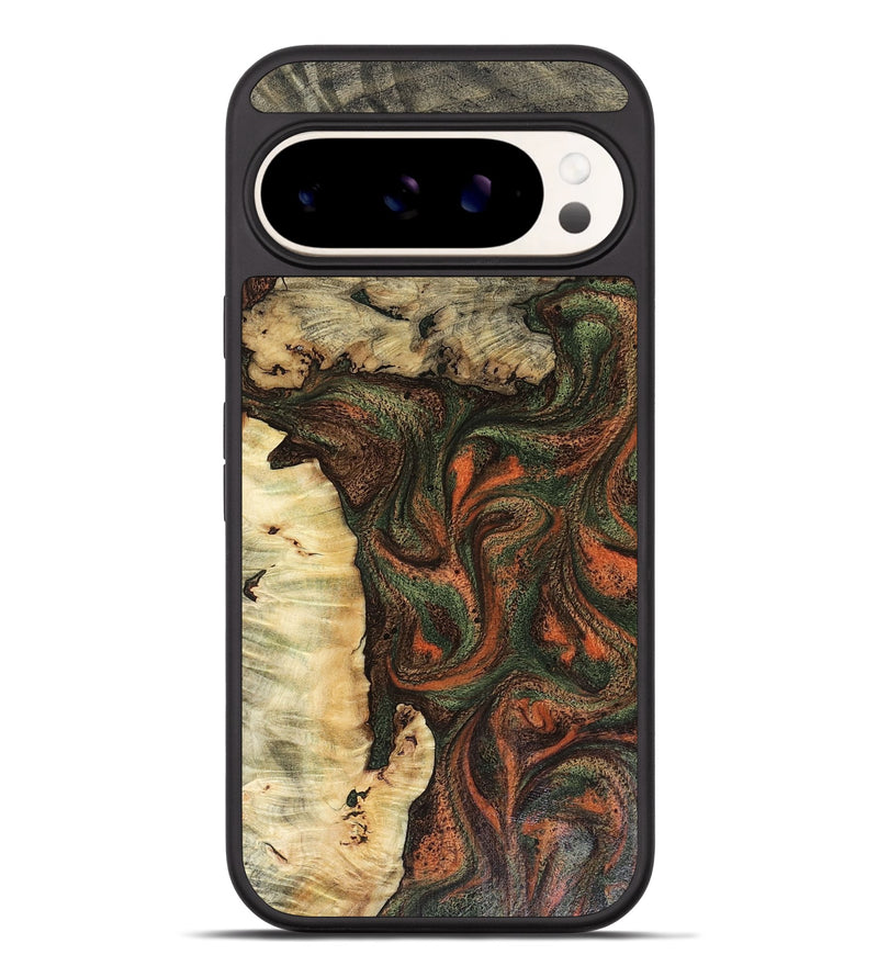 Pixel 9 Pro XL Wood Phone Case - Cher (Green, 816530)