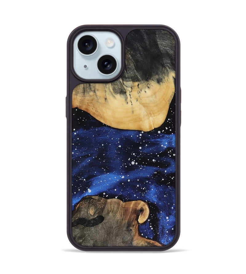 iPhone 15 Wood Phone Case - Carlo (Cosmos, 816555)
