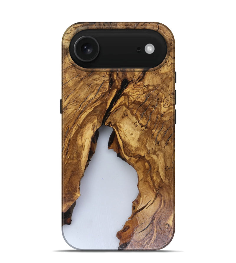 iPhone 17 Air Wood Live Edge Phone Case - Clinton (Clear, 816556)