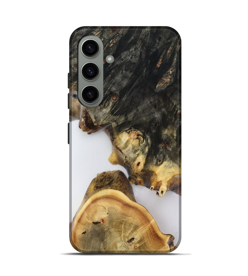 Galaxy S24 Wood Live Edge Phone Case - Renae (Clear, 816570)