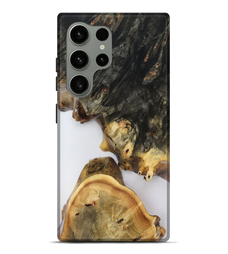 Galaxy S24 Ultra Wood Live Edge Phone Case - Renae (Clear, 816570)