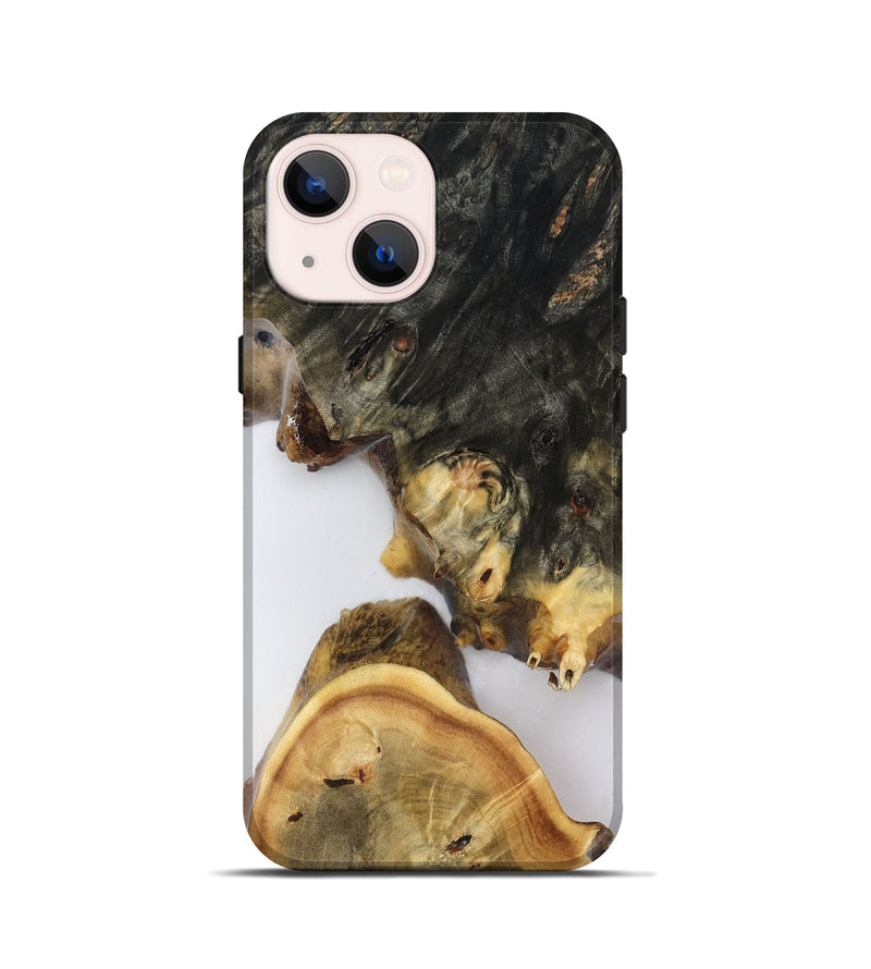 iPhone 13 mini Wood Live Edge Phone Case - Renae (Clear, 816570)