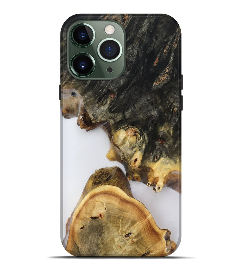 iPhone 13 Pro Max Wood Live Edge Phone Case - Renae (Clear, 816570)