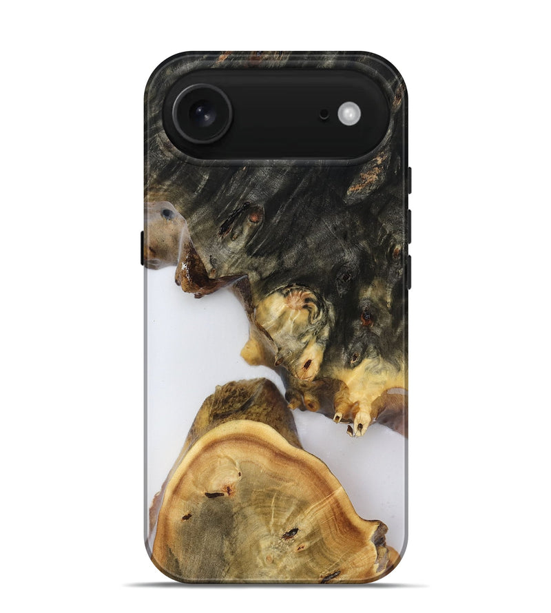 iPhone 17 Air Wood Live Edge Phone Case - Renae (Clear, 816570)
