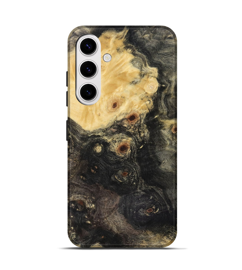 Galaxy S25 Wood Live Edge Phone Case - Melvin (Wood Burl, 816580)