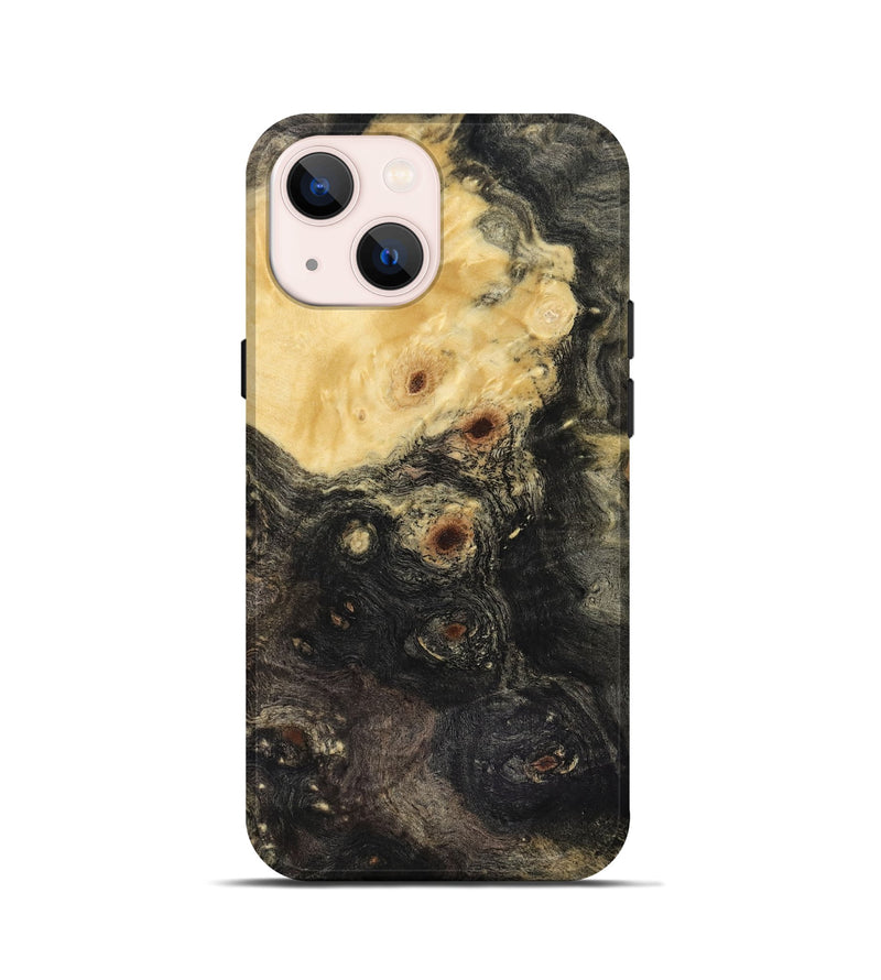 iPhone 13 mini Wood Live Edge Phone Case - Melvin (Wood Burl, 816580)