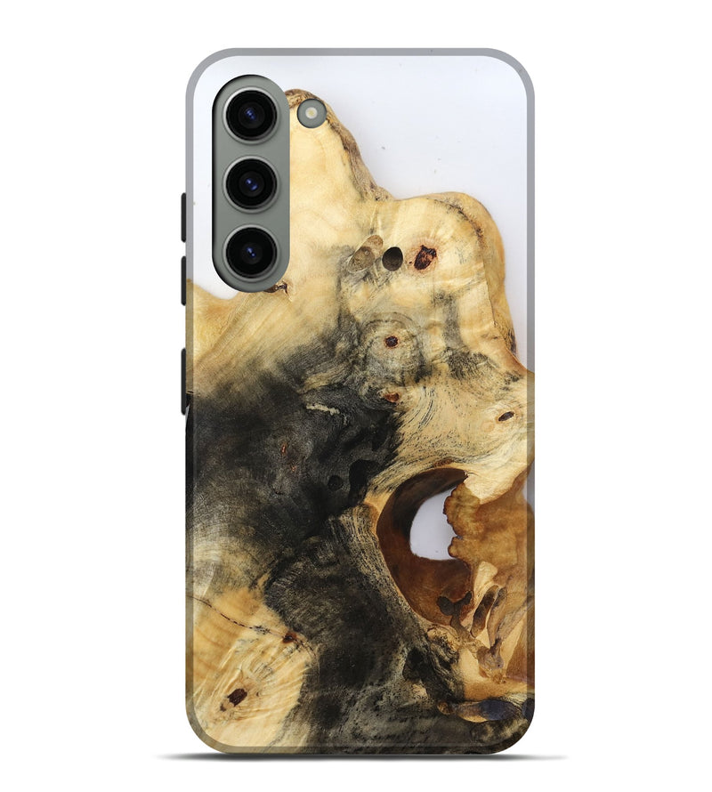Galaxy S23 Plus Wood Live Edge Phone Case - Isamar (Clear, 816582)