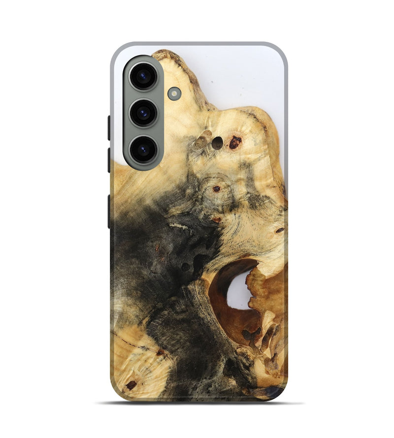 Galaxy S24 Wood Live Edge Phone Case - Isamar (Clear, 816582)