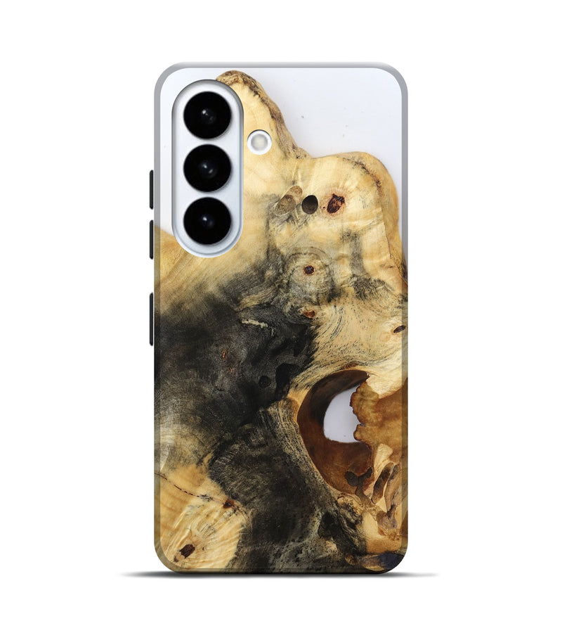 Galaxy S26 Wood Live Edge Phone Case - Isamar (Clear, 816582)
