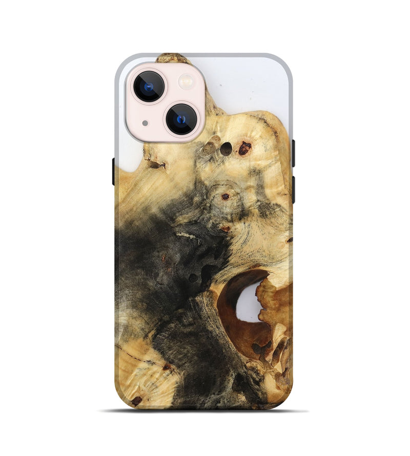 iPhone 13 mini Wood Live Edge Phone Case - Isamar (Clear, 816582)