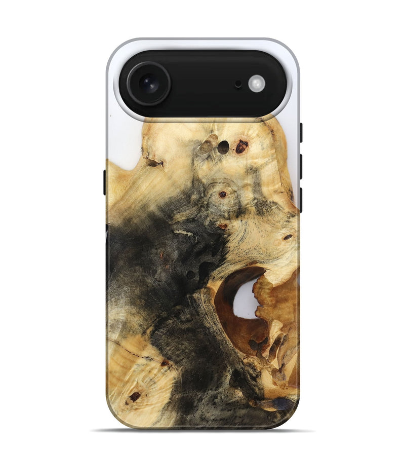 iPhone 17 Air Wood Live Edge Phone Case - Isamar (Clear, 816582)