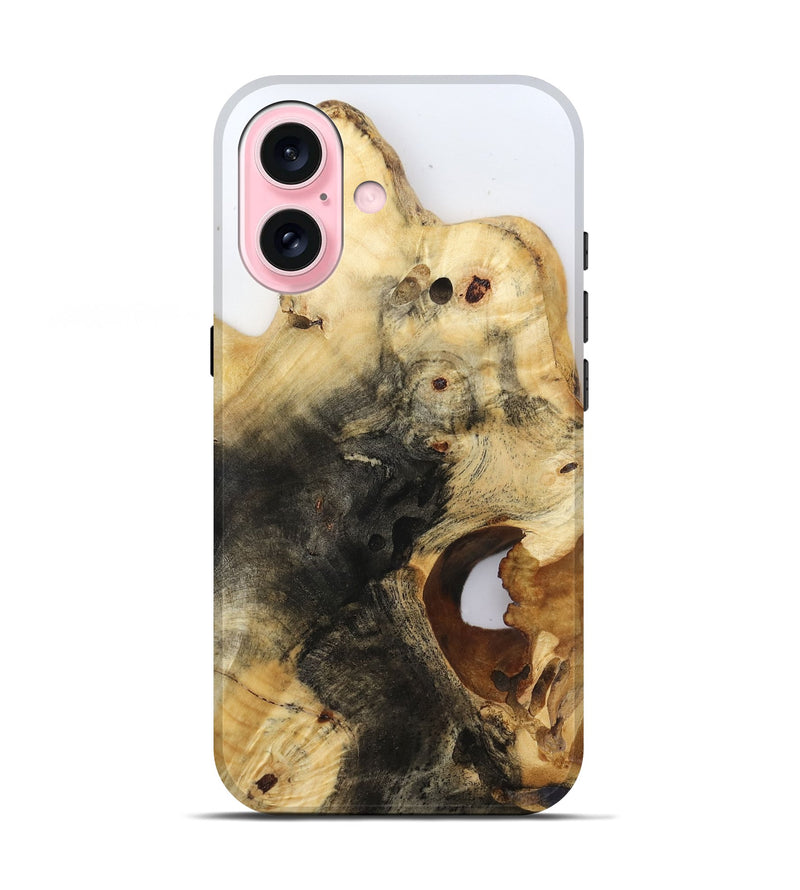 iPhone 17 Wood Live Edge Phone Case - Isamar (Clear, 816582)