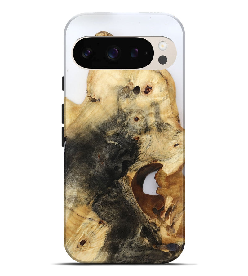 Pixel 10 Pro XL Wood Live Edge Phone Case - Isamar (Clear, 816582)