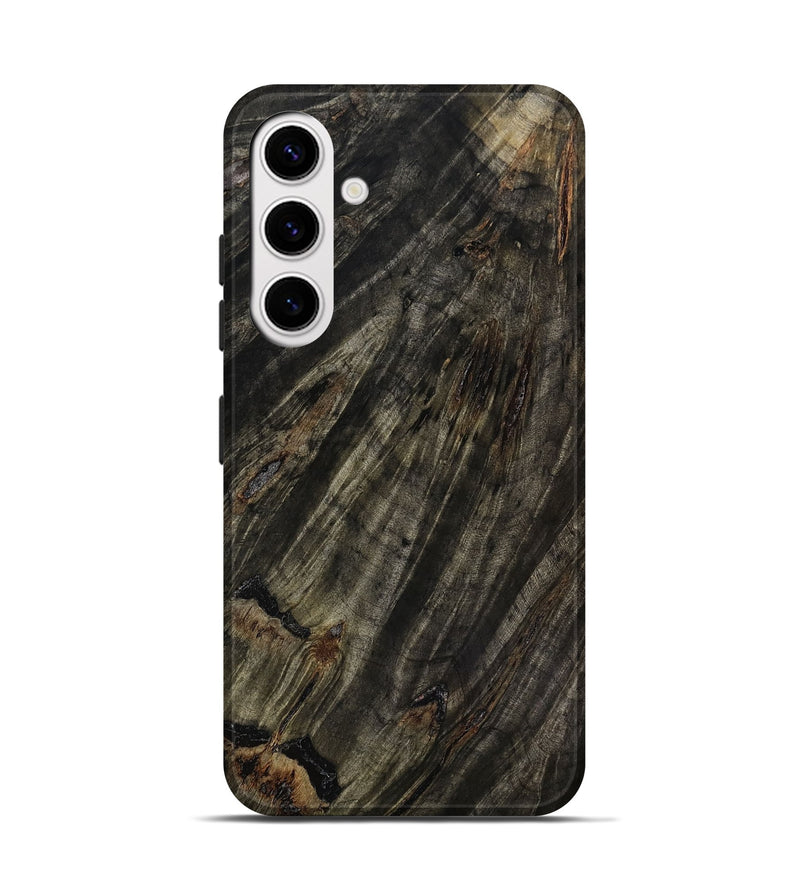 Galaxy S25 Wood Live Edge Phone Case - Truman (Wood Burl, 816585)