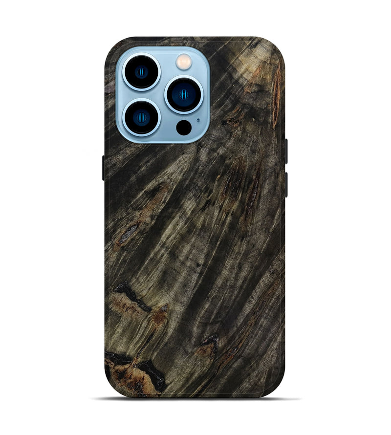 iPhone 14 Pro Wood Live Edge Phone Case - Truman (Wood Burl, 816585)