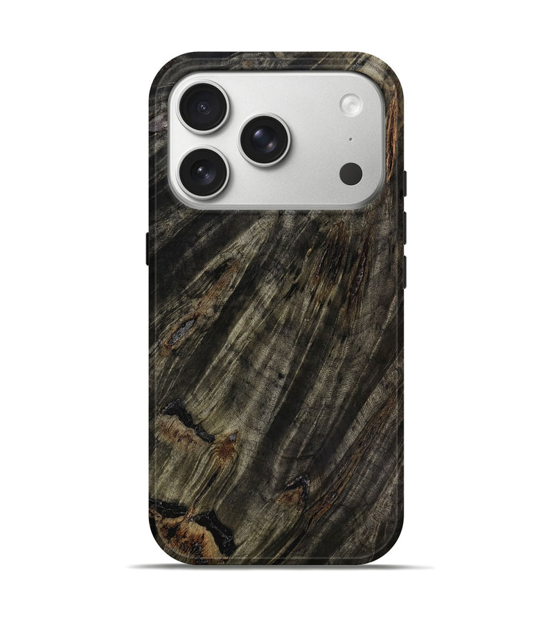 iPhone 17 Pro Wood Live Edge Phone Case - Truman (Wood Burl, 816585)