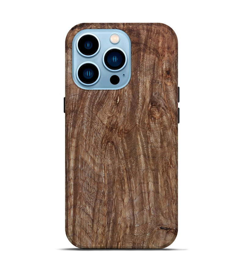 iPhone 14 Pro Wood Live Edge Phone Case - Virgie (Wood Burl, 816586)