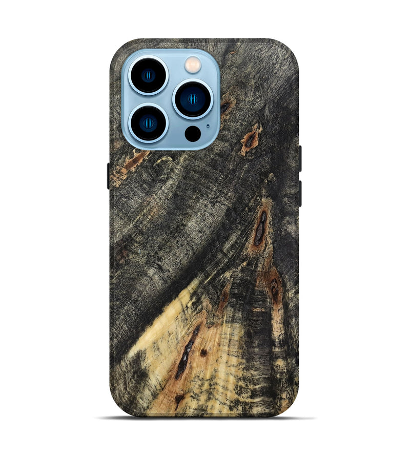 iPhone 14 Pro Wood Live Edge Phone Case - Loy (Wood Burl, 816587)