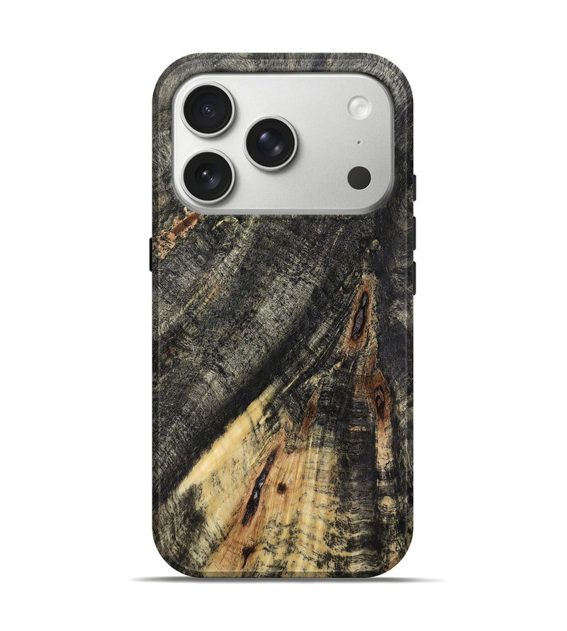 iPhone 17 Pro Wood Live Edge Phone Case - Loy (Wood Burl, 816587)