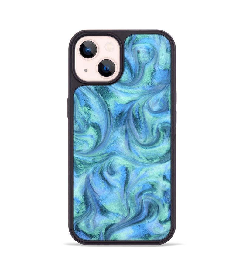 iPhone 14 ResinArt Phone Case - Bridger (Blue, 816594)