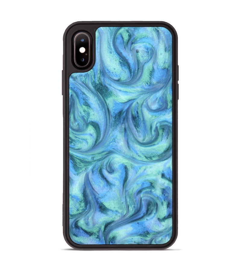 iPhone Xs Max ResinArt Phone Case - Bridger (Blue, 816594)