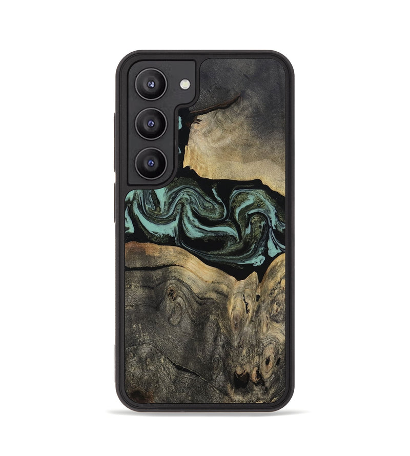 Galaxy S23 Wood Phone Case - Pamala (Green, 816600)