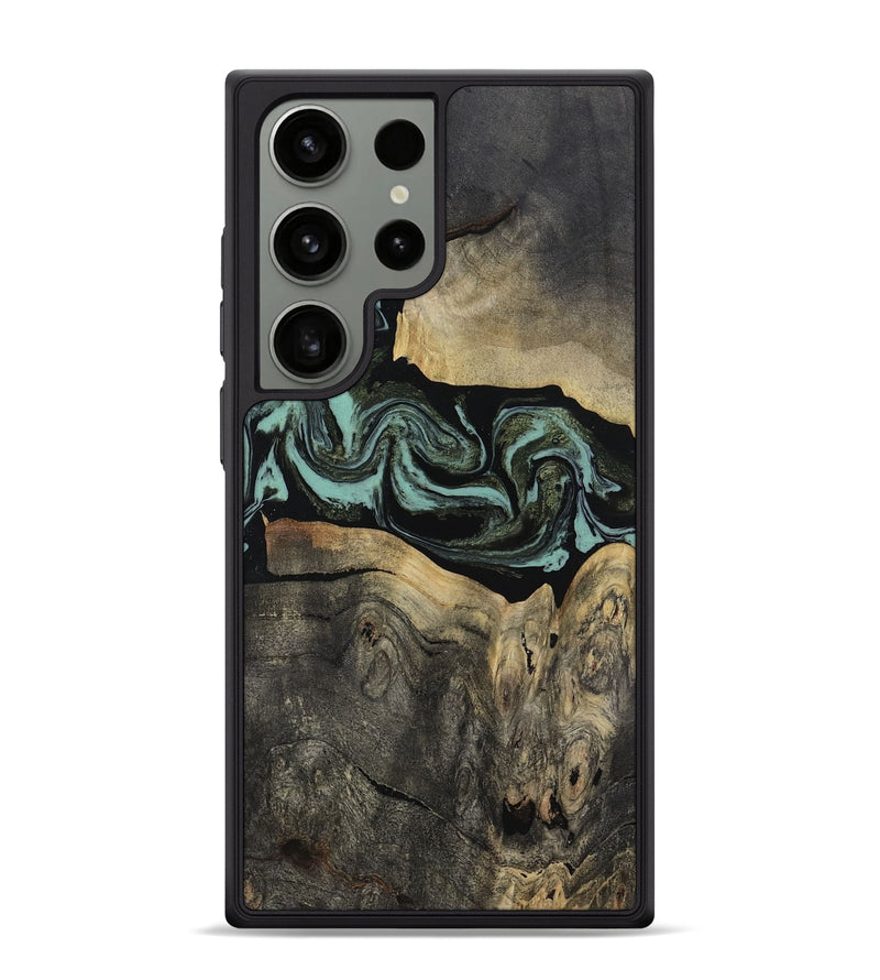 Galaxy S24 Ultra Wood Phone Case - Pamala (Green, 816600)