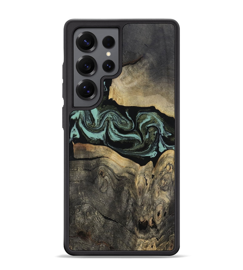 Galaxy S25 Ultra Wood Phone Case - Pamala (Green, 816600)
