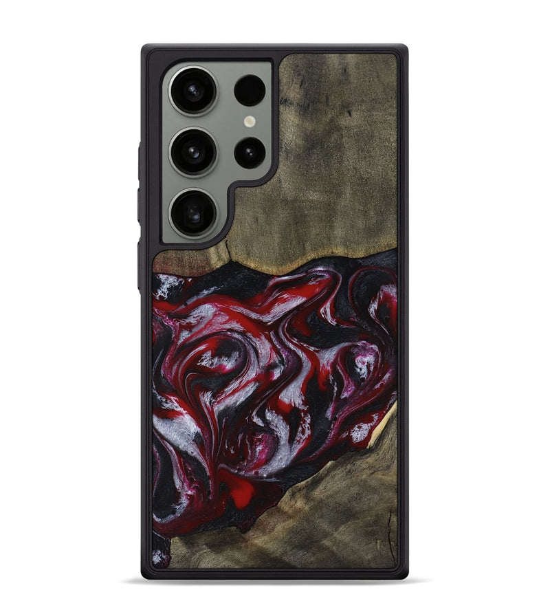 Galaxy S24 Ultra Wood Phone Case - Royalty (Red, 816612)