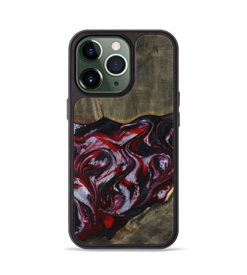 iPhone 13 Pro Wood Phone Case - Royalty (Red, 816612)