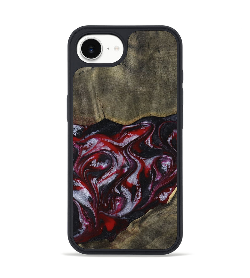 iPhone 16e Wood Phone Case - Royalty (Red, 816612)