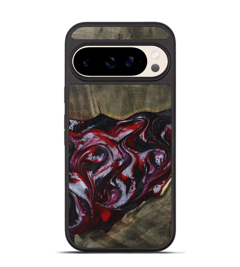 Pixel 10 Wood Phone Case - Royalty (Red, 816612)