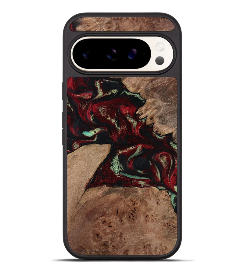 Pixel 9 Pro XL Wood Phone Case - Angel (Red, 816613)