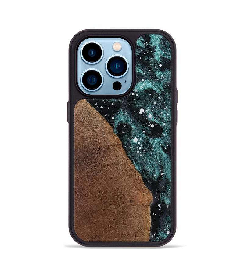 iPhone 14 Pro Wood Phone Case - Aaden (Cosmos, 816615)