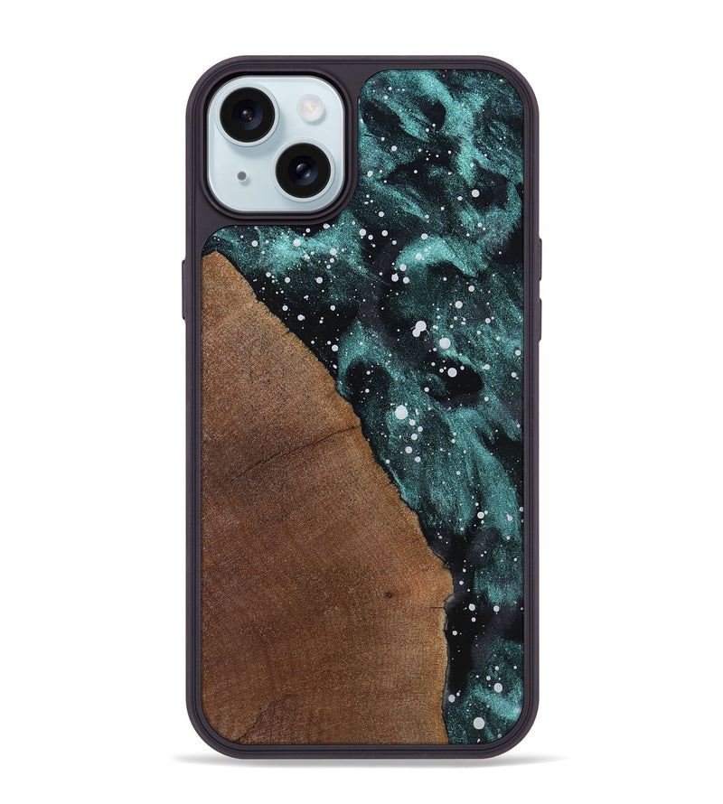 iPhone 15 Plus Wood Phone Case - Aaden (Cosmos, 816615)