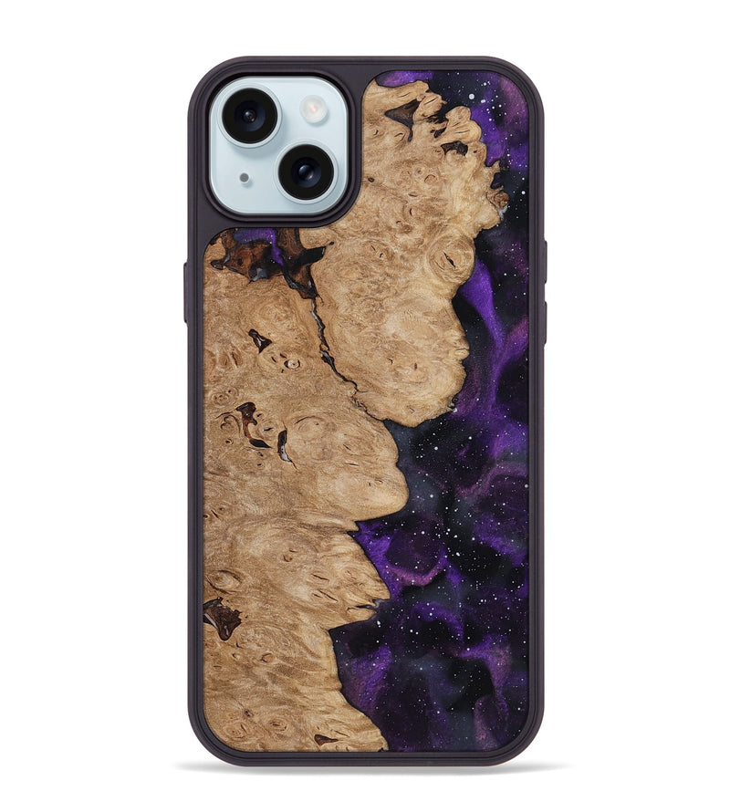 iPhone 15 Plus Wood Phone Case - Casen (Cosmos, 816619)
